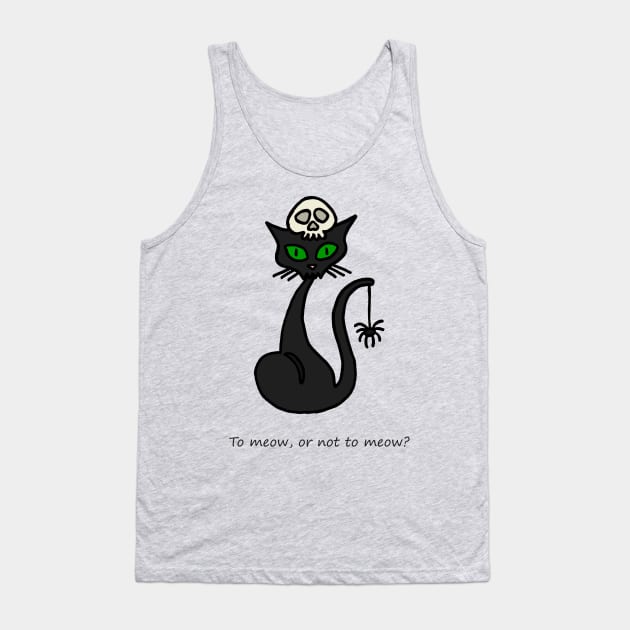 To meow, or not to meow? Tank Top by ElviraDraat